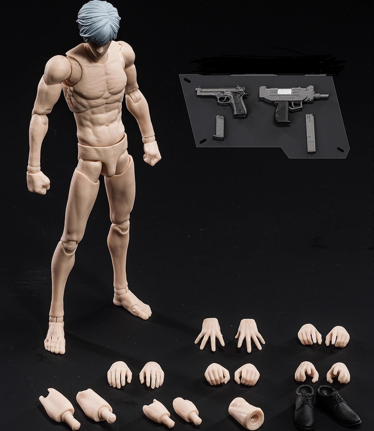 Amazon.co.jp: SYXLCYGJ VTOYS X BMS 1/12 アクションフィギュア 筋肉